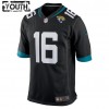 Lasten Jacksonville Jaguars NFL Pelipaita Trevor Lawrence 16 Nike Musta 2021 NFL Draft